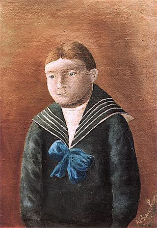 Portrait of a Young Boy with a Sailor's Collar