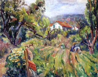 Woodstock Landscape - Women Weeding