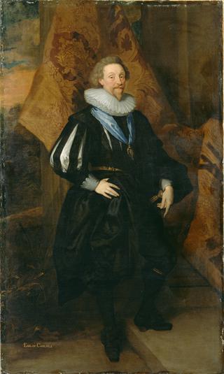 卡莱尔伯爵一世詹姆斯·海伊的肖像