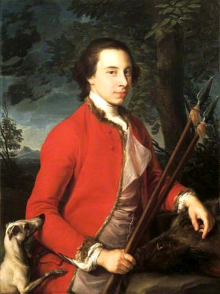 Portrait of Benjamin Lethieullier with Two Wild Boar Spears