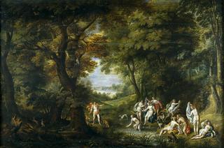 Landscape with Diana and Acteon