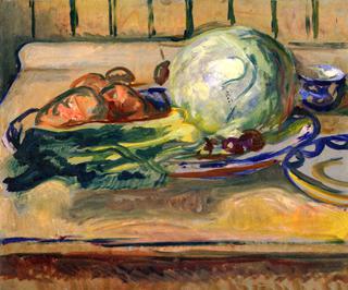 Still LIfe with Cabbage and Other Vegetables