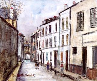 Rue Cortot in Montmartre