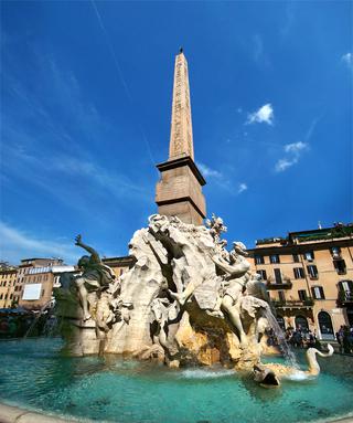 Fontana dei Quattro Fiumi (Fountain of the Four Rivers)