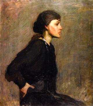 Portrait of Miss B (Nina B. Ward)