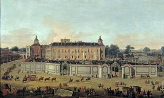 View of the Palace in Aranjuez