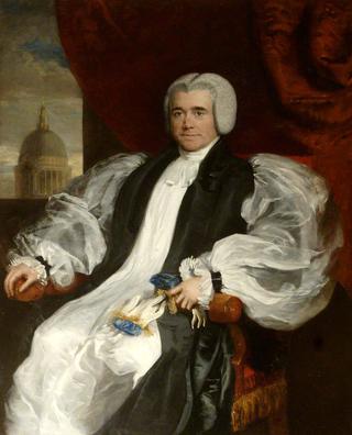 爱德华·科普莱斯顿的肖像，兰达夫主教和圣保罗学院院长