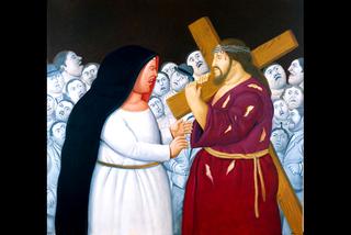 Jesus Meets His Mother