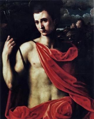 Portrait of a Young Man as Saint Sebastian