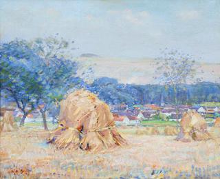 Wheat Harvest, Giverny