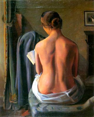 Seated Woman Seen from Behind