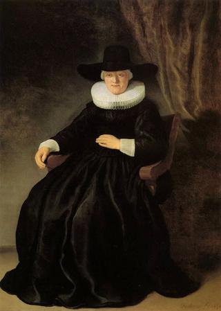 约翰·艾利森妻子玛丽亚·博克诺尔的肖像