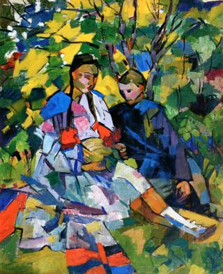 Children in the Garden