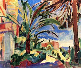 Landscape with Palm Trees