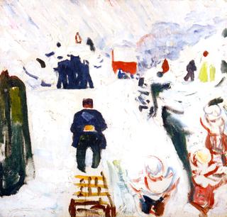 Man with a Sledge