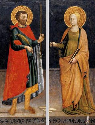 Saints Sebastian and Apollonia