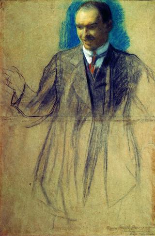 Portrait of Kuzma Petrov-Vodkin