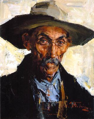 Old Man in a Grey Hat
