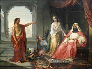 Predica di Giovanni Battista davanti a Erode (Sermon of John the Baptist before Herod))