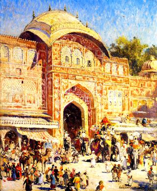 Entrance to the Maharaja's Palace