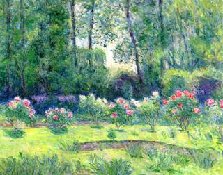 Monet's Rose Garden at Giverny