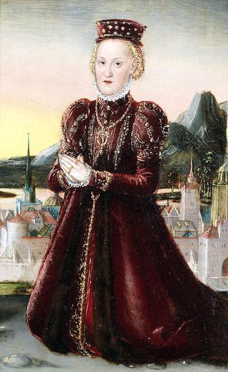 Portrait of Princess Agnes, Countness Barby