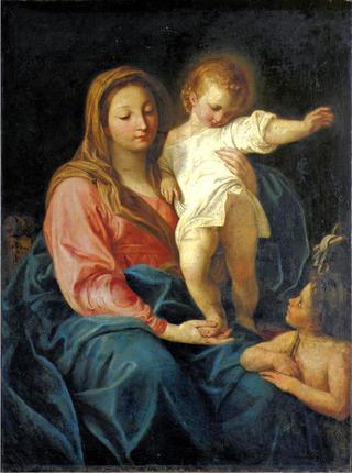 Madonna with Child and St John the Baptist