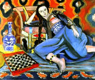 Odalisque with a Turkish Chair