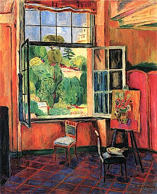 View from the Artist's Studio towards Monte Pincio