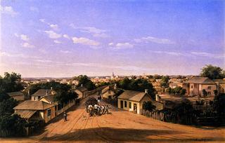 Crockett Street Looking West, San Antonio de Bexar