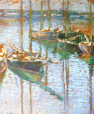 Fishing Boats at Rest, Rockport, Massachusetts