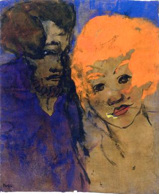 Man and Woman with Red Hair