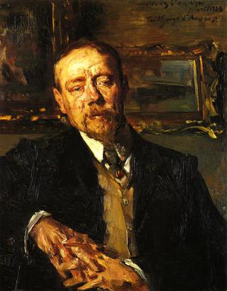 画家保罗·尤格的肖像
