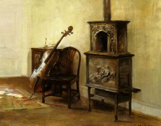 Interior with a Cello