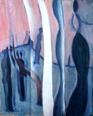 Abstract Figures in Landscape