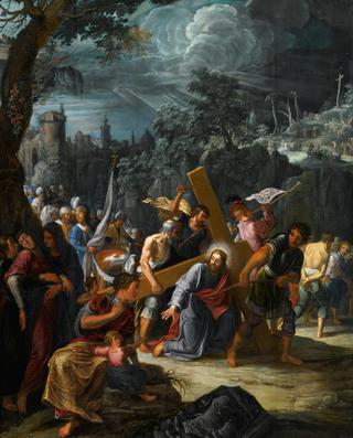 Christ On The Road To Calvary