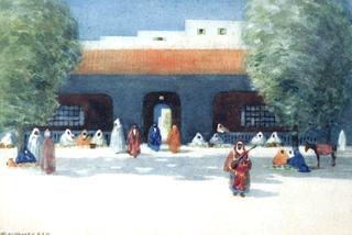 Courtyard in Morocco
