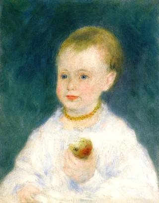 Child with an Apple