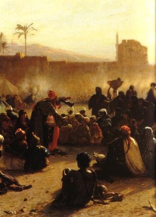 An Arabian Camp (Detail)