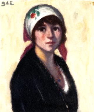 Woman with Scarf