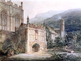 North of Great Malvern Abbey, Worcestershire