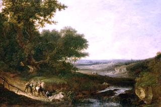 Landscape with a Waterfall