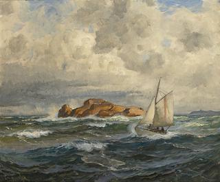 Seascape with Boat