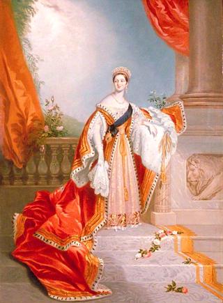 Queen Victoria, in Coronation Robes