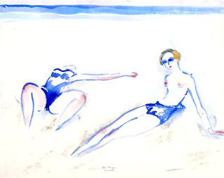 Bathers at Deauville