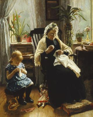 Sewing With Grandmother