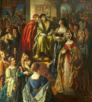 亨利七世国王对布里斯托尔的市民处以罚款，因为他们的妻子穿得很讲究