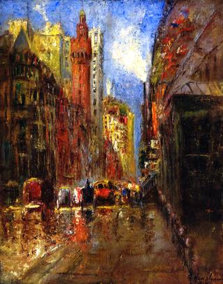 Madison Avenue after the Rain