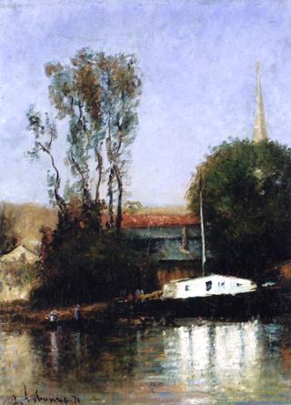 A Boat on the Seine