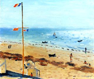 Le Pyla, the Beach in Summer (Arcachon)